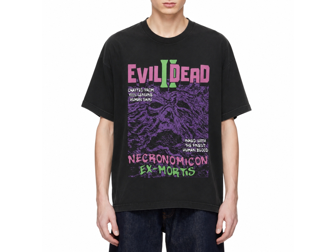 Rockinstone Evil Dead Ex Mortis Black Adult T-shirt Size:xl