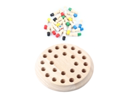 Walshlxq juego de Memoria de Madera para Niños Juego de Ajedrez Palos Puzzle 3d Juego Educativo Temprano para Fiesta Familiar