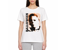 Rockinstone Halloween Movie John Carpenters Halloween White Adult T-shirt Size:s