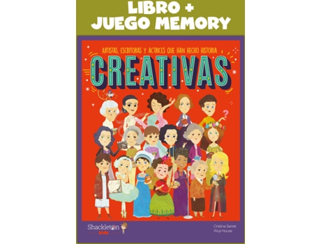 Livro Creativas: Libro + Juego Memory de Serret Cristina (Espanhol)