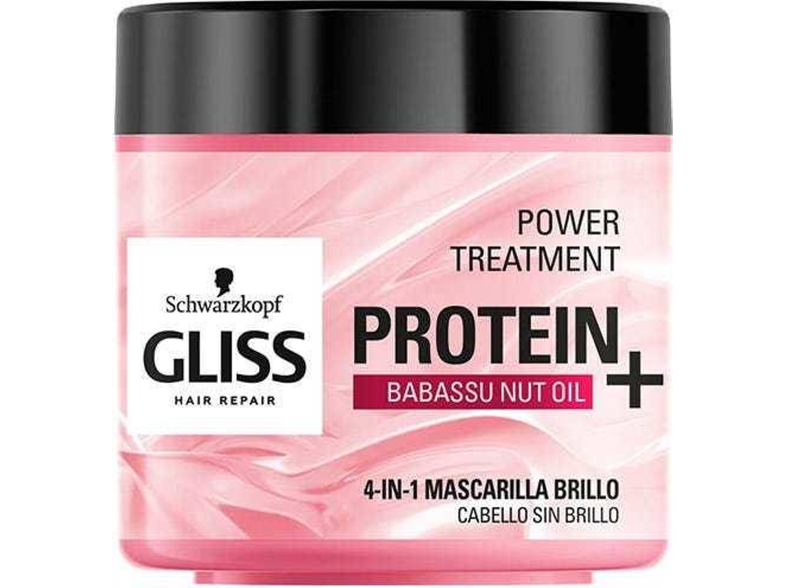 Máscara para o Cabelo GLISS Protein + Mask Without Shine (400ml) Worten.pt