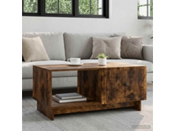 Vidaxl Mesa De Centro Carvalho Fumado 90 X 50 X 40 Cm