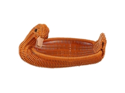 1pcs Cesta De Tecido De Imitação De Rattan Allinless
