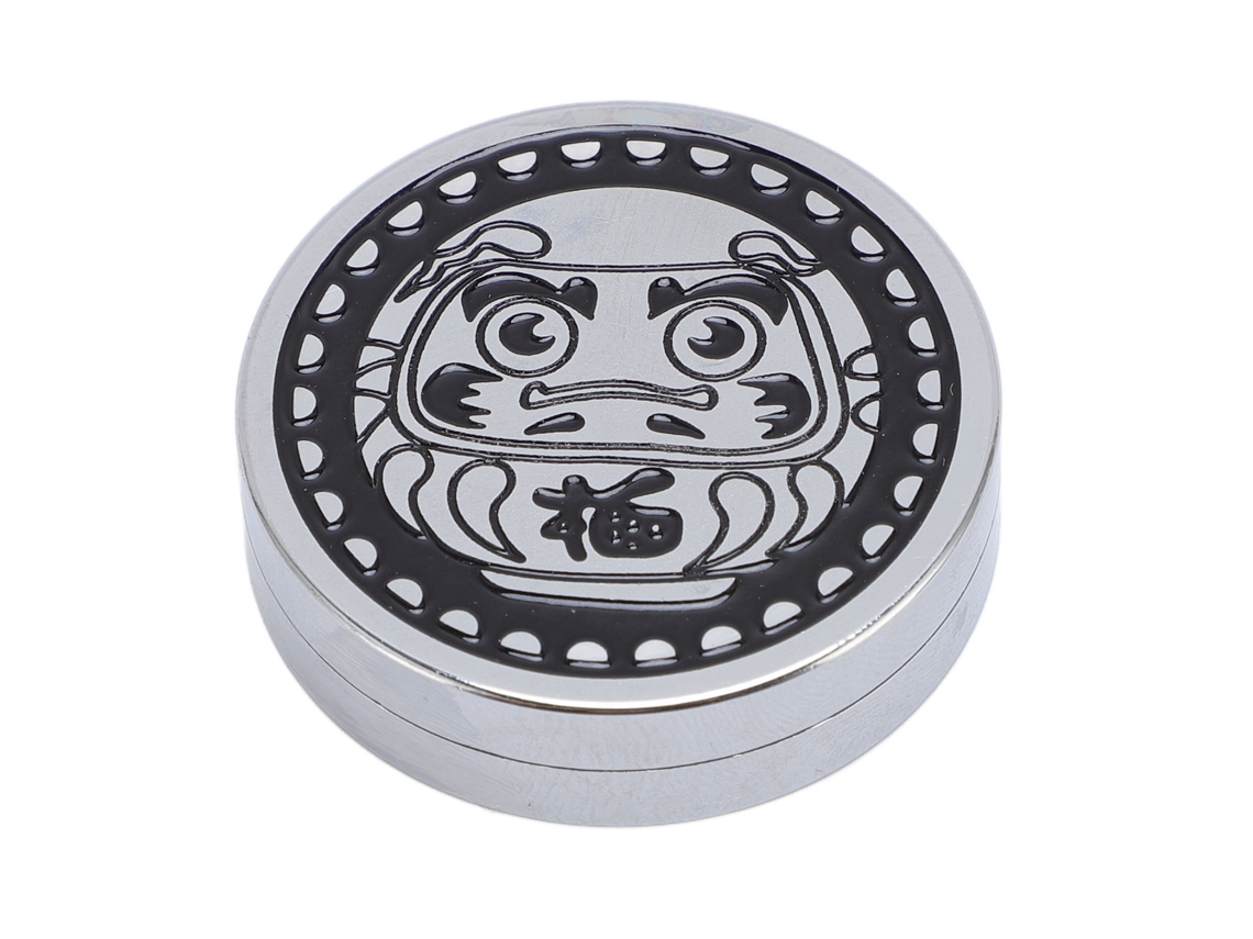Ats brinquedo de Dedo Lucky Cats Coin Push Slider de Aço Inoxidável com Padrão Gravado Ergonômico Portátil