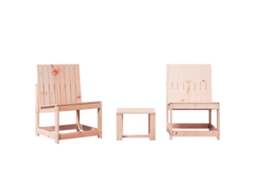 Garden Lounge Set, Garden Lounge Sets Vidaxl Marrom Madeira De Douglas (n/a)