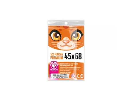 Capas Premium Para Gatos 45x68 120 U. Tranjis Games Fundas