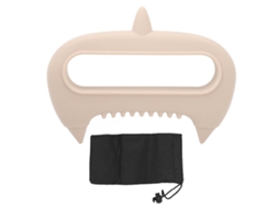 Massageador De Fáscia Para Celulite Com Nós De Massagem 3d Em Silicone Bege Para Massagem De Acupuntura E Relaxamento