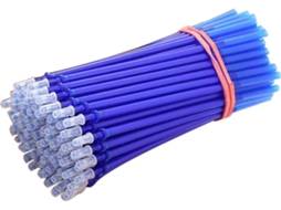Conjunto de 50 Canetas de Gel ANSELF (Azul - Plástico - 0.5mm)
