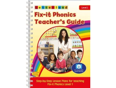 Livro Fix-it Phonics - Level 1 - Teachers Guide de Lisa Holt (Inglês)