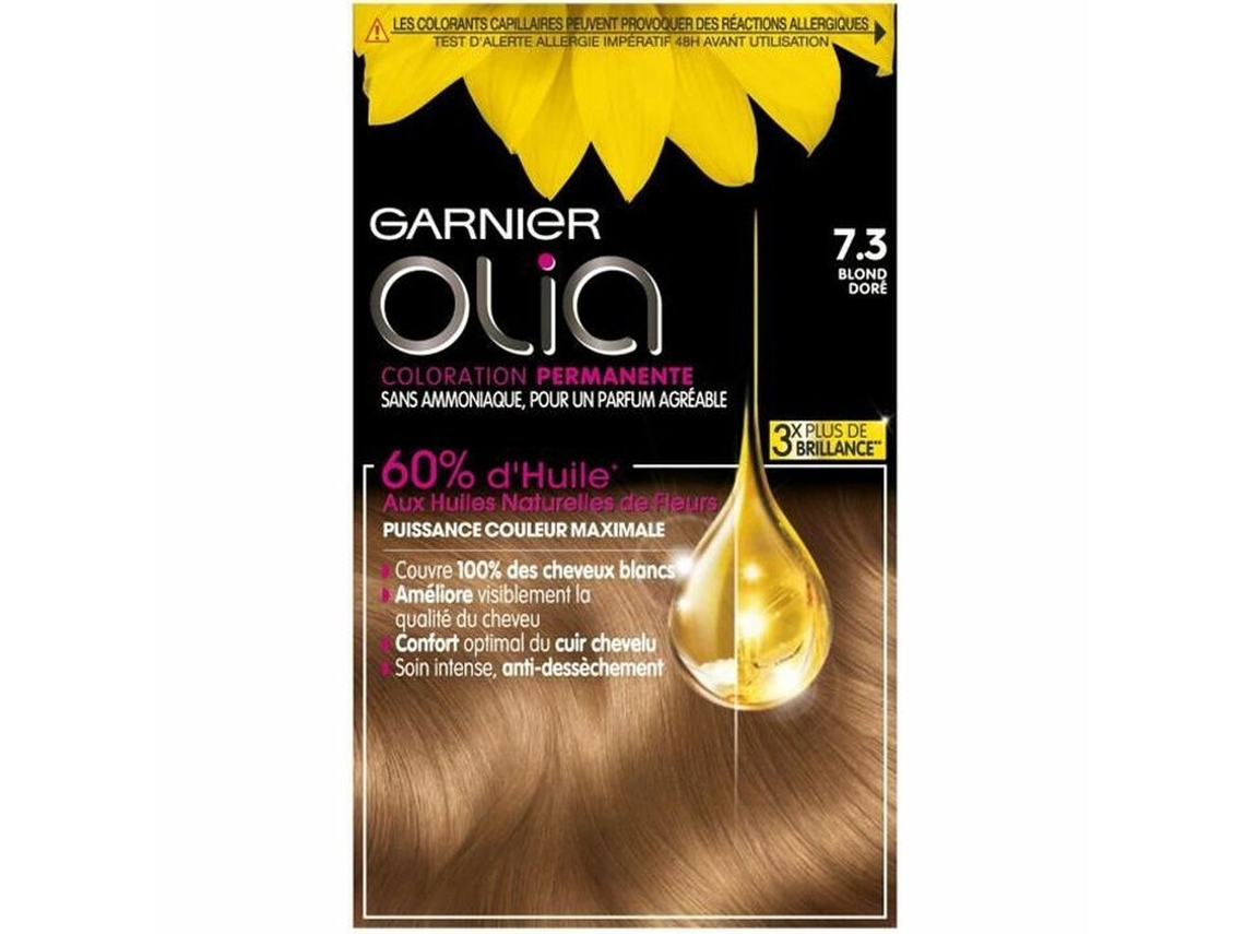 Tinta Sem Amoníaco Garnier Olia Nº 7.3 Loiro Dourado