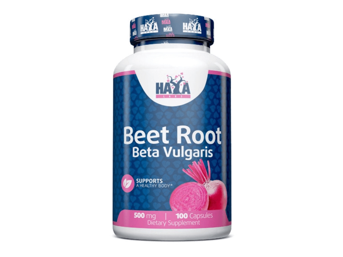 Raiz De Beterraba 500mg - 100 Cápsulas De Haya Labs