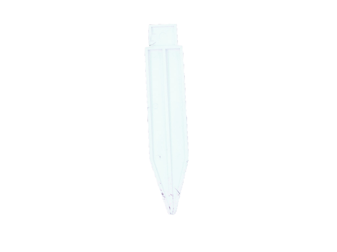 Cerca de jardim em PVC branco para bordas e decoração