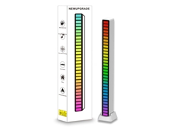 Luminária De Microfone 3d Personalizada, Luminária De Ritmo Musical Para Atmosfera E, Sports, Luminária Led Portátil Para Uso Na Mão E No Carro