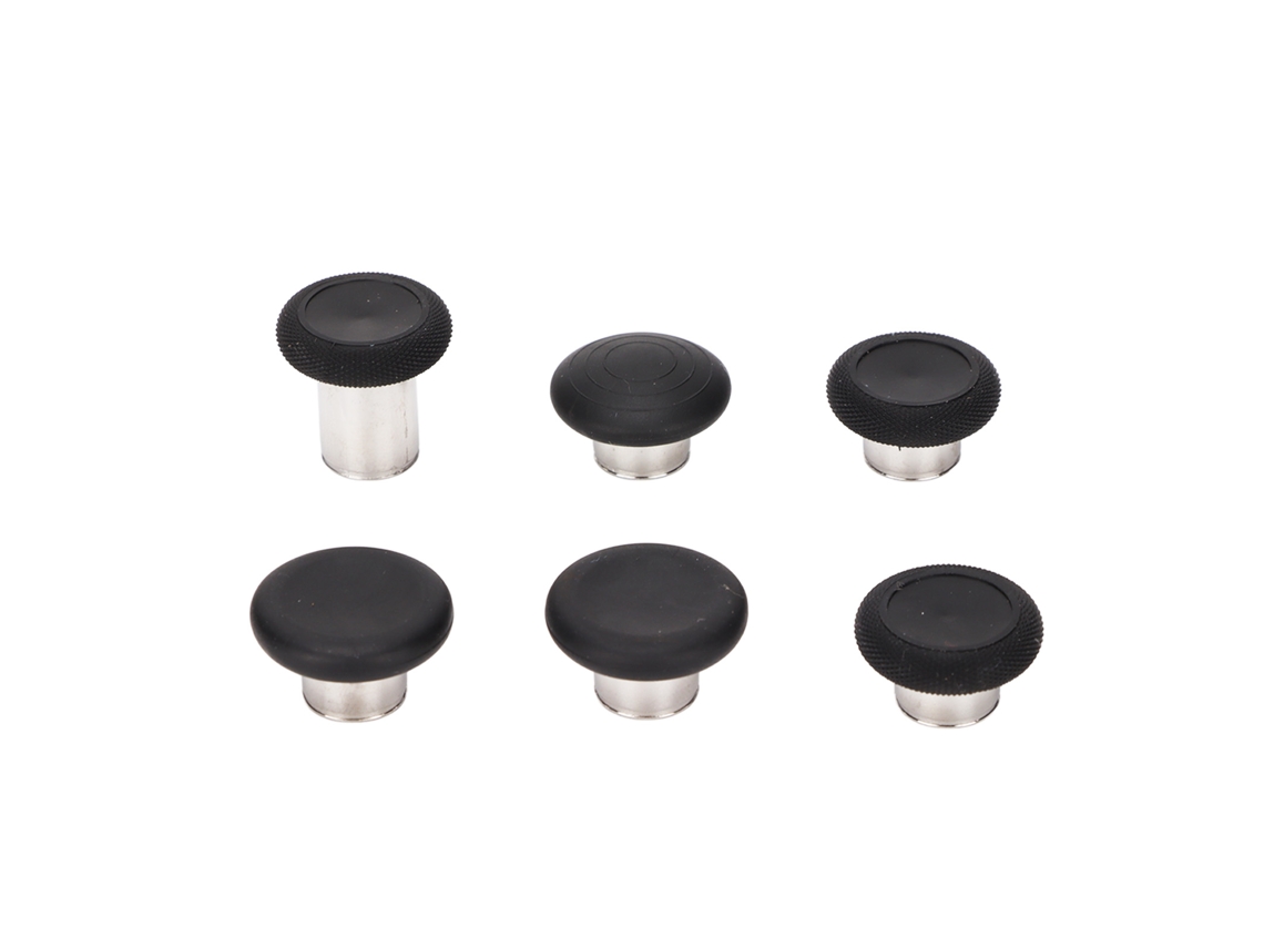 6pcs Ponteiros De Metal De Substituição Com Grip Para Xbox One Elite Series 2