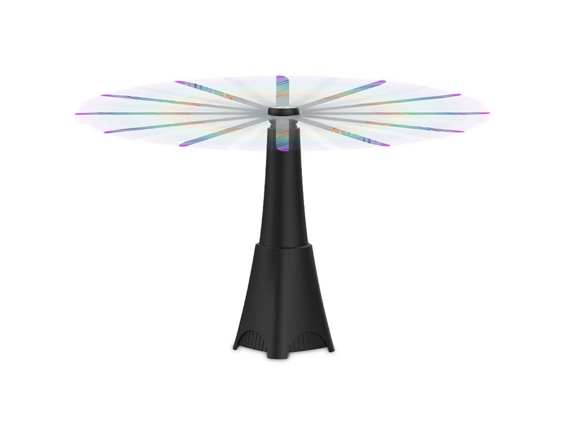 Repelente de Insetos com Lâminas Refletoras Giratórias, Eficaz Contra Moscas e Mosquitos, para Ambientes Internos e Externos ZYBLSSBB
