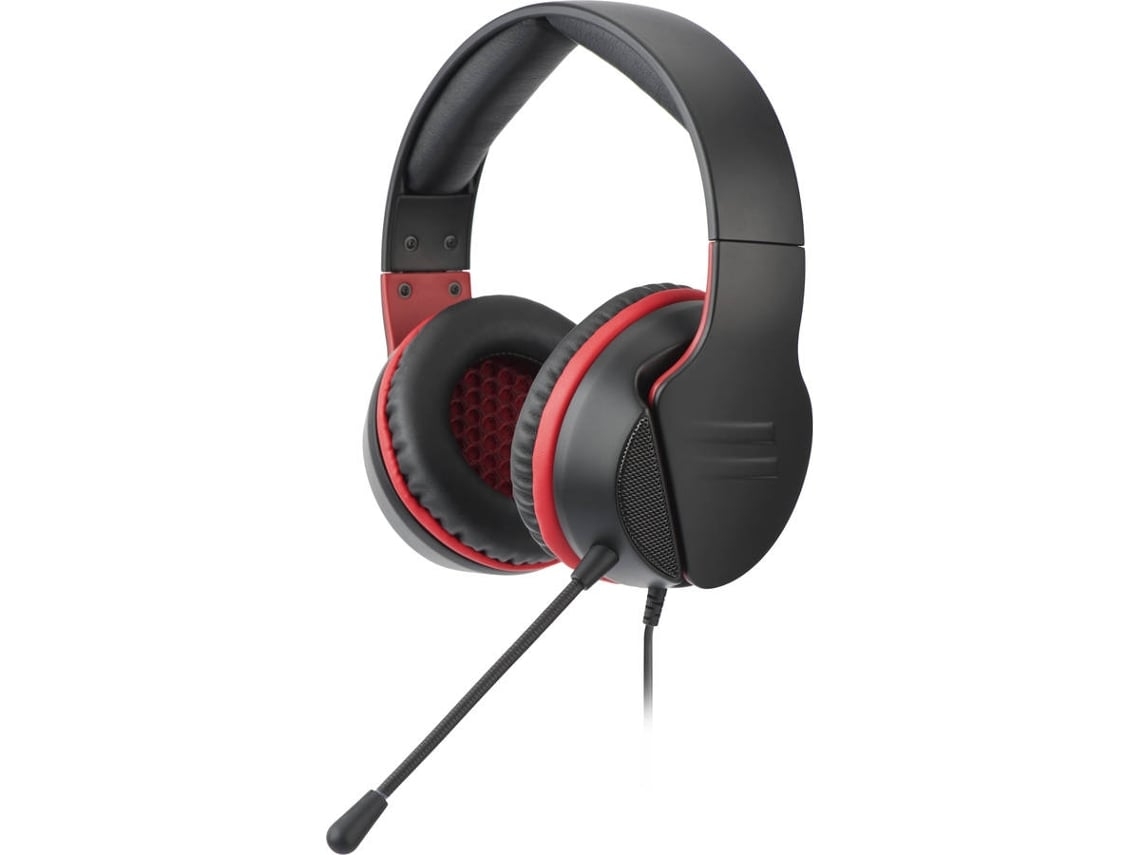 Auscultadores Gaming com Fio N'PLAY Contact 3.1 (Outlet Caixa Aberta - On Ear - Multiplataforma - Preto)