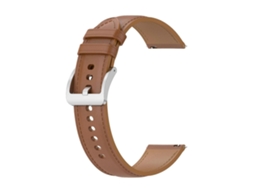 Pulseira Universal De Couro De 20 Mm Para Relógio