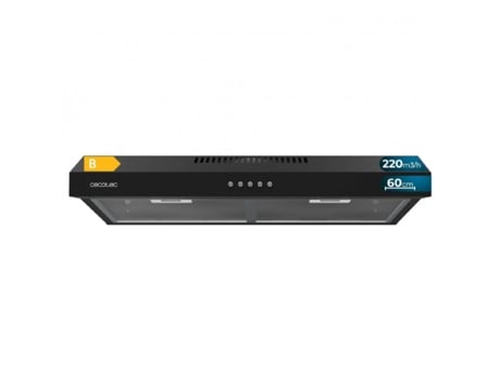 Cecotec Exaustor de Encastrar Convencional Bolero Flux CM 602200 Black B