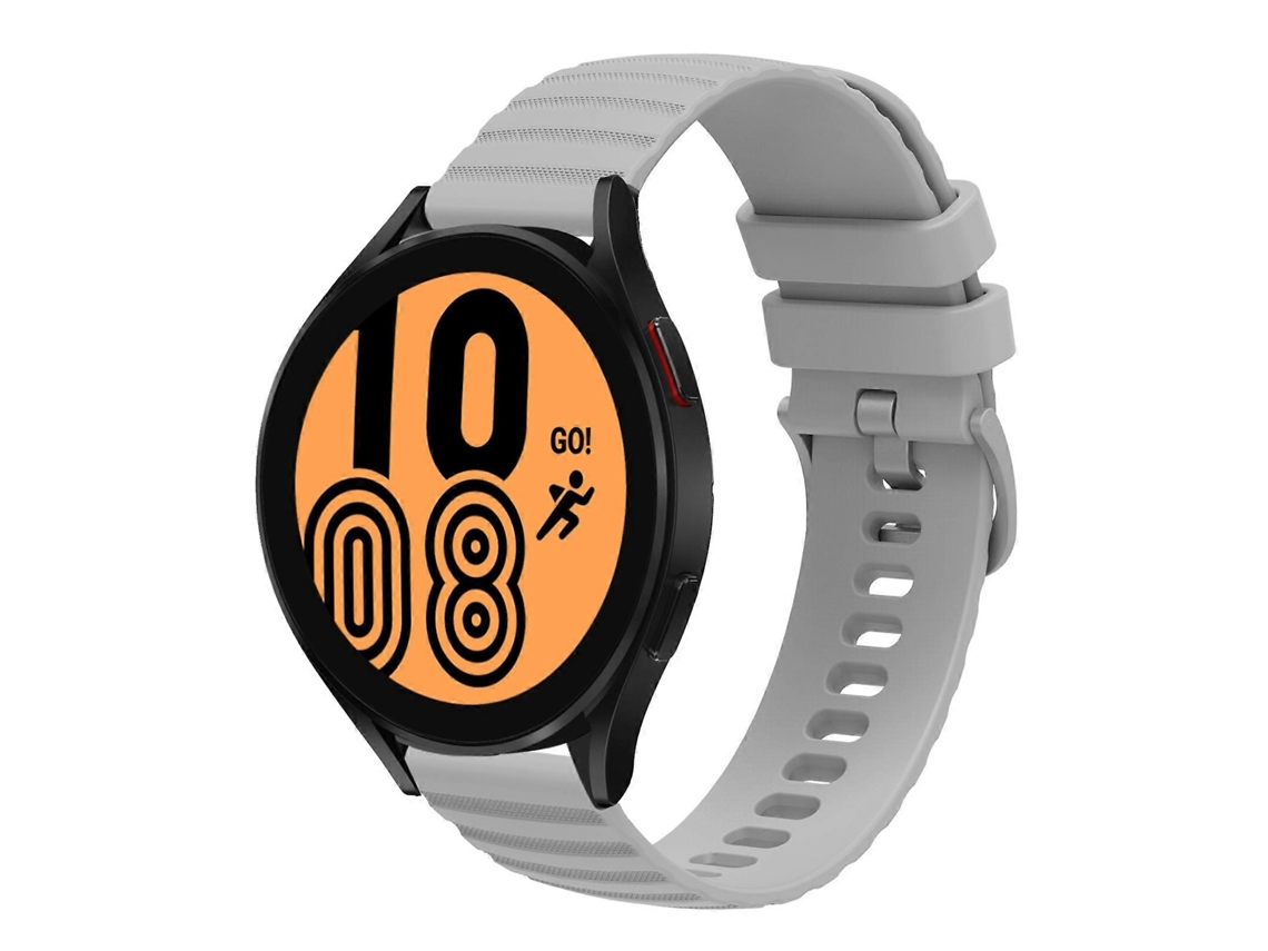 Pulseira De Silicone De Cor Sólida Com Padrão De Bolinhas Onduladas Para Samsung Galaxy Watch 46mm 22mm