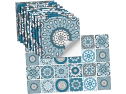 Conjunto De 48 Peças De Adesivos Decorativos Removíveis Para Azulejos De Parede, Ideais Para Banheiros E Residências.