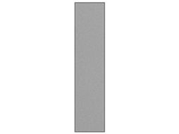 Vidaxl Capacho 115x500 Cm Cinzento