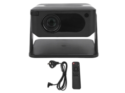 Projetor inteligente 4k 1080p com app integrado, portátil, para quarto, teatro, auto foco, correção de keystone EOOCOO (wifi 6 Bluetooth)