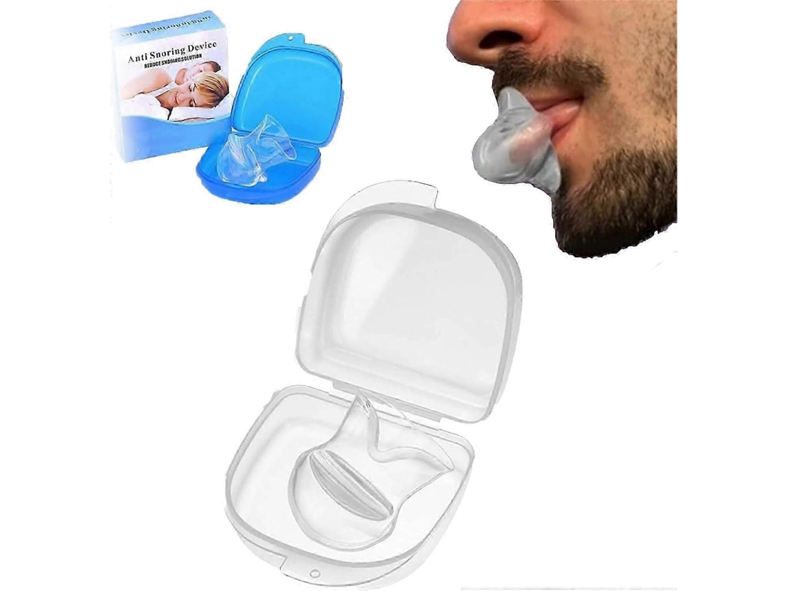 Aparelho Antirronco Snore Destroy, Suporte para Língua Snore Destroy, Aparelho Antirronco para Melhorar a Qualidade do Sono 25 26 TAISHENGDA