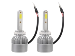 Lâmpadas LED 880/881 para faróis de carro, 36 W, 8000 lúmens, alto brilho.