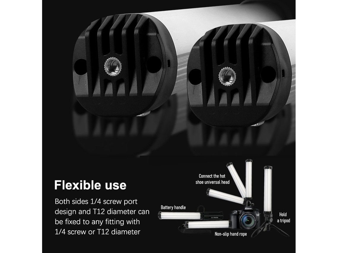 Luz Led Portátil Para Vídeo E Fotografia, Luz Led Mini Para Celular E Câmera