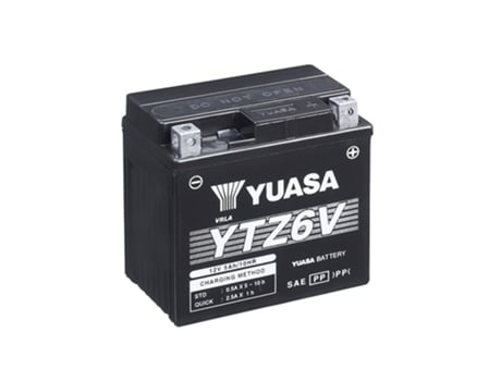 Bateria de Mota YUASA YTZ6V 12V 5AH