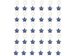 Caixas de Doces em Forma de Estrela Azul | S/MARCA