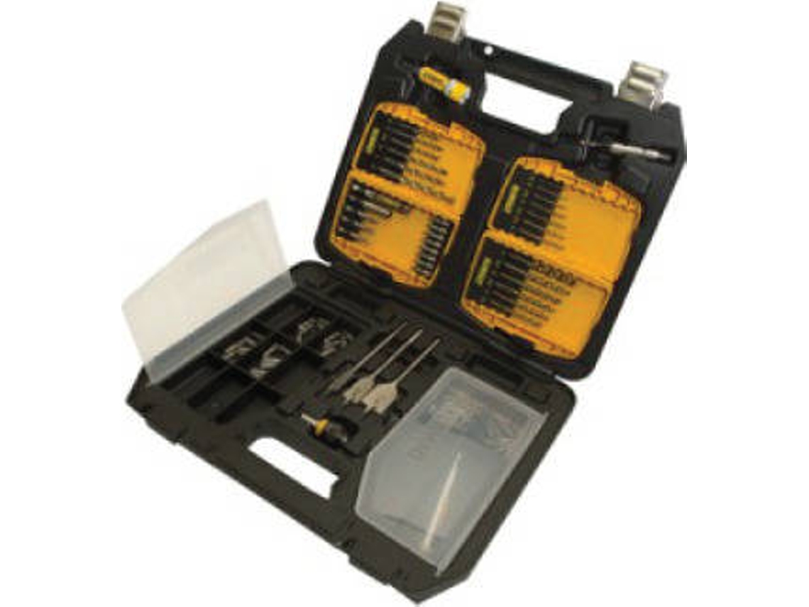 Mala DEWALT, Brocas, Bits - 90 Peças