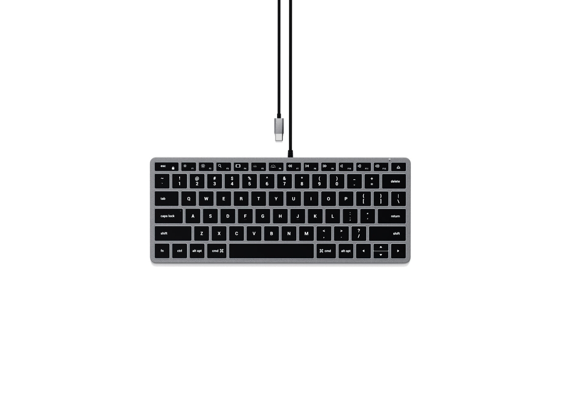 Teclado Satechi Alumínio,Preto