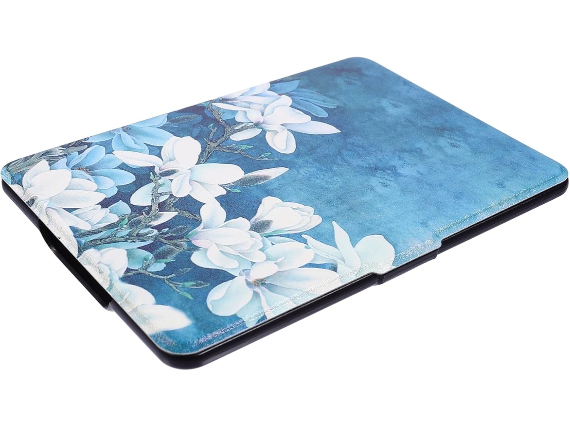 Capa Protetora para Ereader Paperwhite, em Couro de Microfibra Estampado, Capa Fina. SFUSHOS