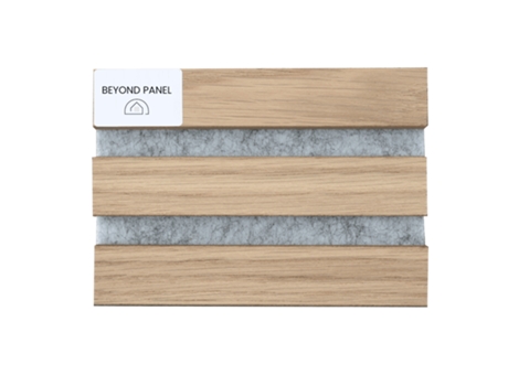 Painel Acústico Classic Oak (feltro Preto)