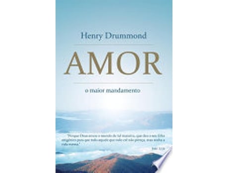 Livro AMOR - O MAIOR MANDAMENTO de DRUMMOND, HENRY (Português do Brasil)