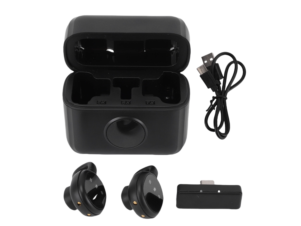 Microfone Lavalier Sem Fio LAXISCREED 2.4g Redução de Ruído