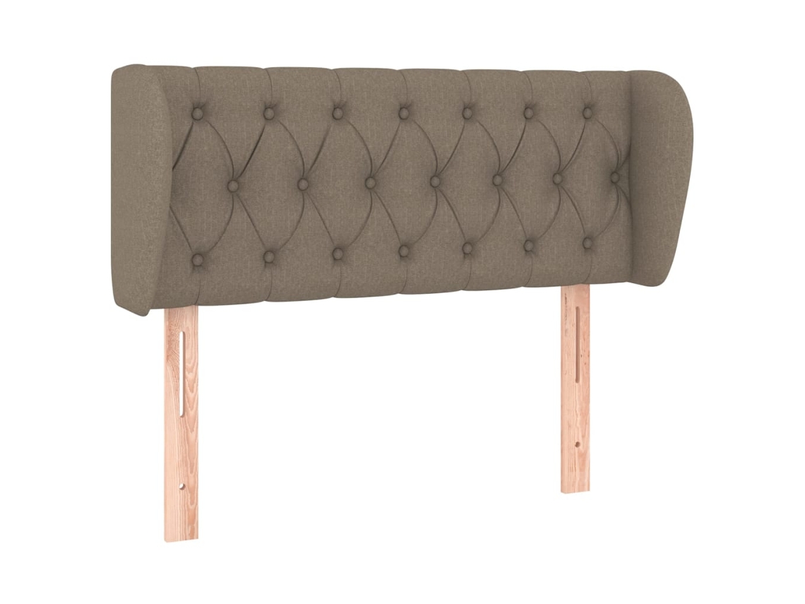 Headboard, Headboards Vidaxl Cinzento-acastanhado Tecido (93 X 23 X 78/88 Cm)