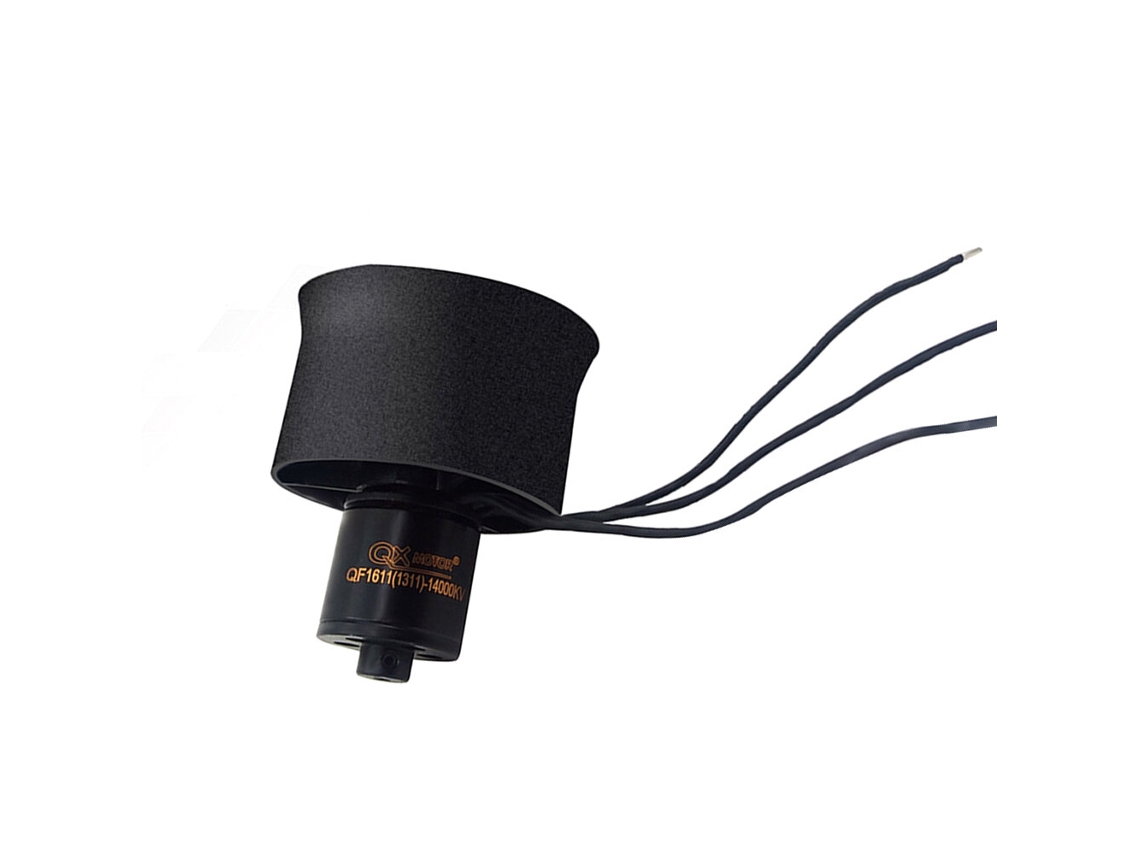 Ventilador de duto EDF+ESCQX de 30 mm com 6 passagens e motor brushless QF1611 14000KV 2 4S para aeronaves MDUG