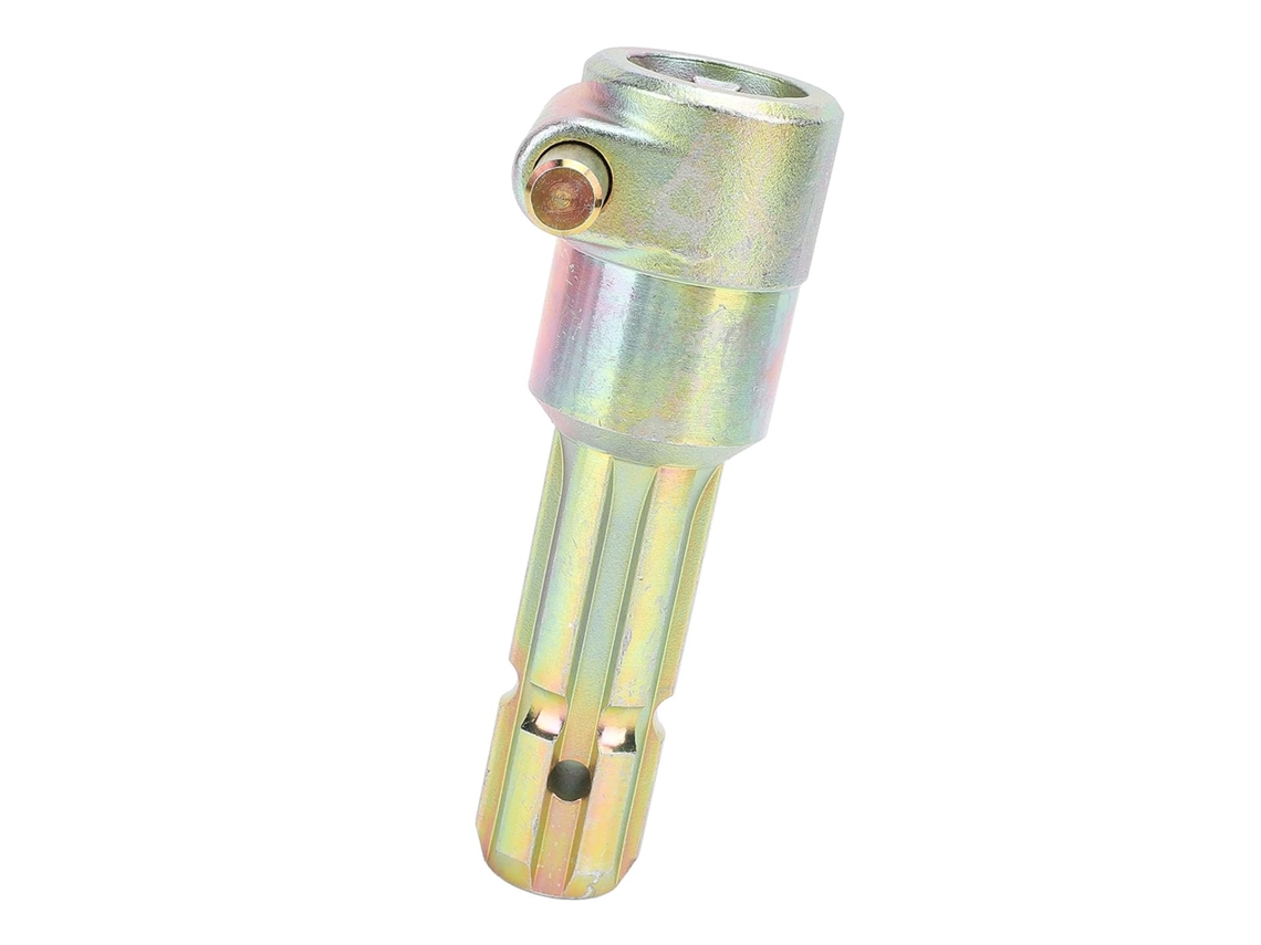 Adaptador De Extensão De Tomada De Força Pto Em Metal 1-3/8 Polegadas 6 Estrias Para Trator