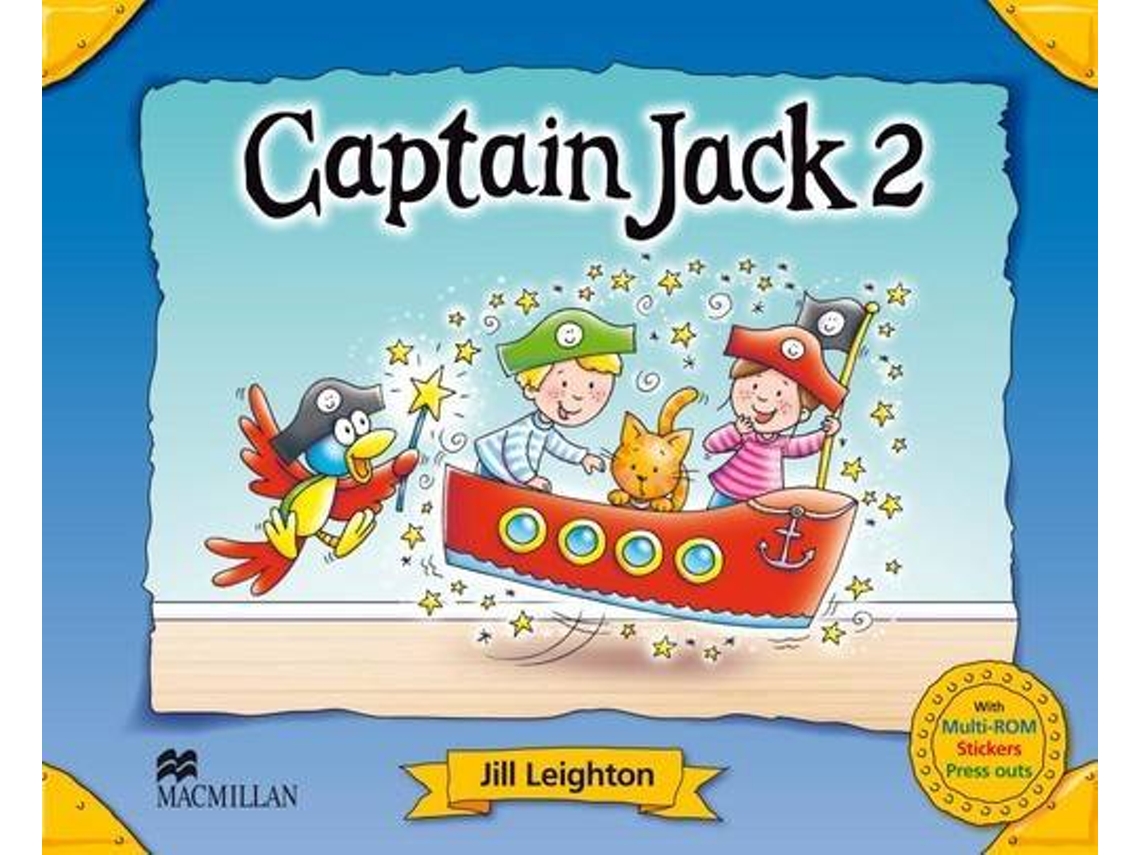 Livro (11).Captain Jack 2.(5 Años) (St+Wb+Multirom) de J. Leighton (Inglês)