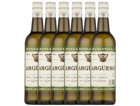 Generoso ARGÜESO Argüeso Palomino Fino Manzanilla-Sanlúcar de Barrameda 0.75 L (6 unidades)