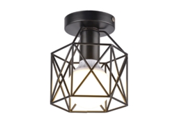 Luminária De Teto Criativa Em Estilo Retrô Industrial (lâmpada Não Incluída)