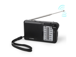 Mini Rádio Portátil Bolso Fm/am, Dupla Banda, Preto, Sintonizador Analógico ZYBLSSBB