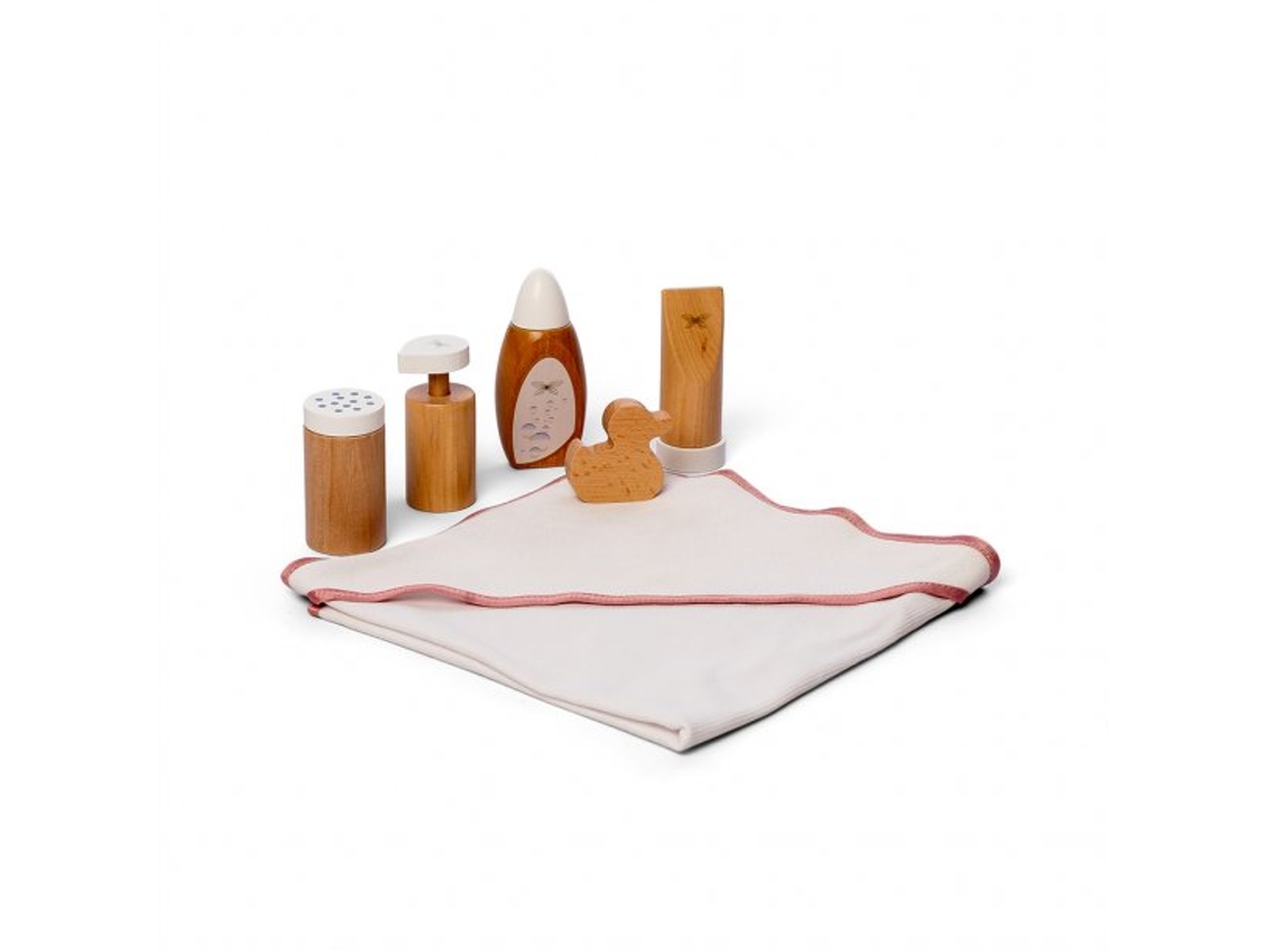 Boneca BYASTRUP Madeira - Bege - 45 x 45 cm)