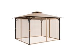 Rede De Substituição Para Gazebo Exterior Succebuy 3 X 3,7 X 2,1 M (incluindo Rede)