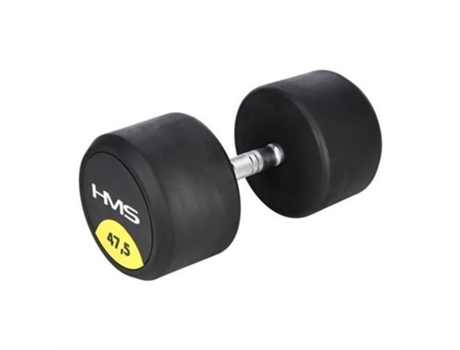 Rubberised Dumbbell 47.5kg Hms Hg Pro 47.5
