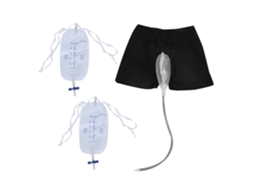 Saco para Urina Masculino Calças Absorventes Incontinência Leves e Confortáveis Portátil À Prova de Fugas, Multifuncional STELASPLEN