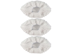 Conjunto De 3 Capas De Algodão Para Escova De Limpeza A Vapor Karcher Sc2 Sc3 Sc4 Sc5_glo