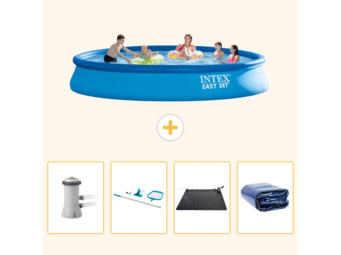 Intex Piscina Easy Set Redonda - 457x84 Cm - 5-peças S235